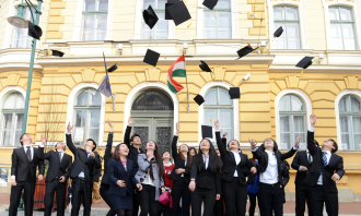Diplomaosztó ünnepség a jogi karon 2014. december 15. / Graduation ceremony at the Faculty of Law at University of Szeged 15 december 2014